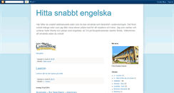 Desktop Screenshot of hittasnabbtengelska.blogspot.com