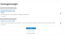 Tablet Screenshot of howtogainweight.blogspot.com