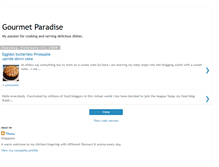 Tablet Screenshot of gourmetparadise.blogspot.com