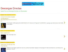 Tablet Screenshot of descargasdirectasjd.blogspot.com