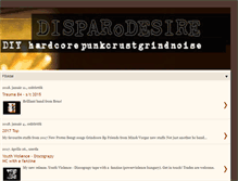 Tablet Screenshot of disparodesire.blogspot.com