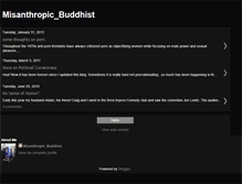 Tablet Screenshot of misanthropicbuddhist.blogspot.com