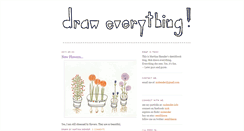 Desktop Screenshot of draweverything.blogspot.com