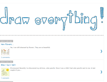 Tablet Screenshot of draweverything.blogspot.com