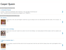 Tablet Screenshot of casperqueen.blogspot.com