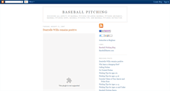 Desktop Screenshot of baseballpitching.blogspot.com