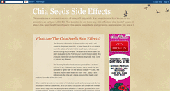 Desktop Screenshot of chiaseedssideeffects.blogspot.com