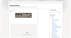 Desktop Screenshot of funnyextremevideo.blogspot.com