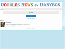 Tablet Screenshot of doodlesnews.blogspot.com