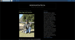 Desktop Screenshot of bowhuntafrica.blogspot.com