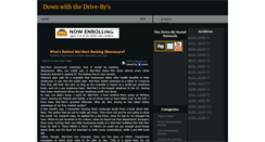 Desktop Screenshot of downwiththedrivebys.blogspot.com