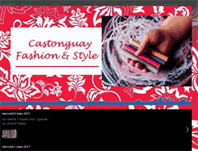 Tablet Screenshot of castonguayfashionstyle.blogspot.com
