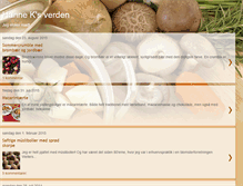 Tablet Screenshot of hanneksverden.blogspot.com