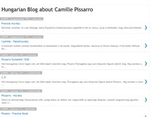 Tablet Screenshot of camillepissarroblog.blogspot.com