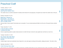 Tablet Screenshot of preschool-craft.blogspot.com