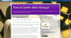 Desktop Screenshot of lojaflordejambo.blogspot.com