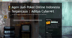Desktop Screenshot of aditya-cyber4rt.blogspot.com