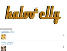 Tablet Screenshot of halooelly.blogspot.com