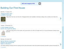 Tablet Screenshot of building-our-first-house.blogspot.com