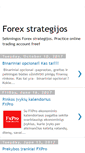 Mobile Screenshot of forexstrategijos.blogspot.com