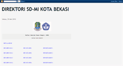 Desktop Screenshot of direktori-sdmi.blogspot.com
