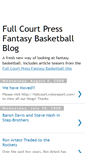 Mobile Screenshot of fullcourtfantasy.blogspot.com