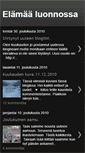 Mobile Screenshot of elmluonnossa-ssp.blogspot.com