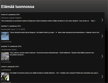 Tablet Screenshot of elmluonnossa-ssp.blogspot.com