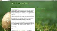 Desktop Screenshot of jawssportsandstuff.blogspot.com