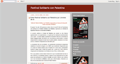 Desktop Screenshot of festivalpalestina.blogspot.com