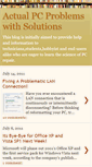 Mobile Screenshot of pcproblemswithsolutions.blogspot.com