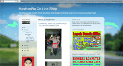 Desktop Screenshot of mashoewa.blogspot.com