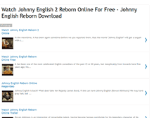 Tablet Screenshot of johnnyenglish2online.blogspot.com