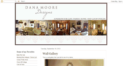 Desktop Screenshot of danamooredesigns.blogspot.com