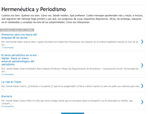 Tablet Screenshot of periodismo21.blogspot.com