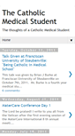 Mobile Screenshot of catholicmedstudent.blogspot.com