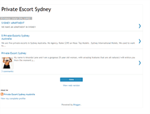 Tablet Screenshot of privateescortsydneyaustralia.blogspot.com