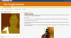 Desktop Screenshot of frugalhostess.blogspot.com