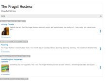 Tablet Screenshot of frugalhostess.blogspot.com