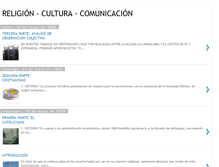 Tablet Screenshot of culturareligiosapaisa2009.blogspot.com