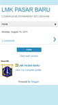 Mobile Screenshot of lmkpasarbaru.blogspot.com