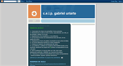 Desktop Screenshot of ceipgabrieluriarte.blogspot.com