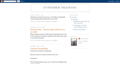 Desktop Screenshot of customertraining.blogspot.com