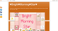 Desktop Screenshot of brightmorningstarsfoodie.blogspot.com