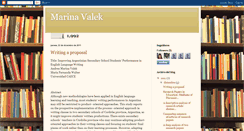 Desktop Screenshot of mvalek.blogspot.com