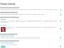 Tablet Screenshot of frozen--carrots.blogspot.com