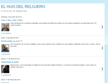 Tablet Screenshot of elhijodelrelojero.blogspot.com