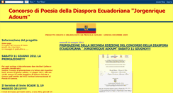 Desktop Screenshot of concorsopoesiajorgeenriqueadoum.blogspot.com