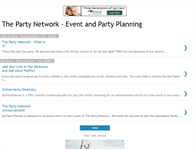 Tablet Screenshot of party-network.blogspot.com