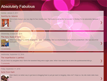 Tablet Screenshot of dotblogger-absolutelyfabulous.blogspot.com